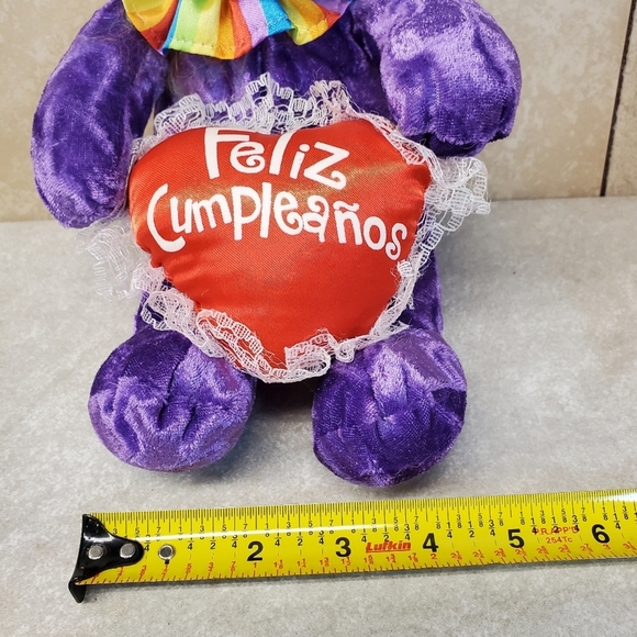 🦎🧸🎉🇲🇽 Birthday bear and gecko figurine set - Picture 7 of 16